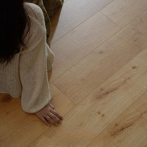 Plancher en bois stratifié médiéval en noyer noir Plancher en bois massif rétro imitation maison en bois Grain de bois - Product Image 3