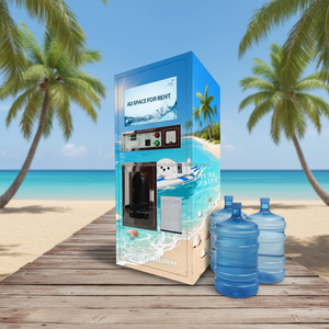 YISO Factory direct sales commercial 24-hour fully automatic water refilling station <b>machine</b> fresh pure RO water vending <b>machine</b> - Product Image 1