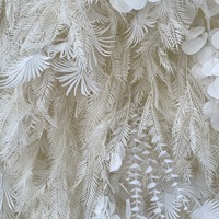 Luxe abordable 5d 8ft X 8ft mariage blanc doux Rime fleur toile de fond mur enrouler décoration de mariage mur floral
