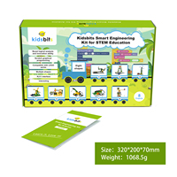 Kit d'ingénierie intelligent Kidsbits, projet d'éducation STEM, programmation, ensemble de blocs de construction DIY pour Arduino