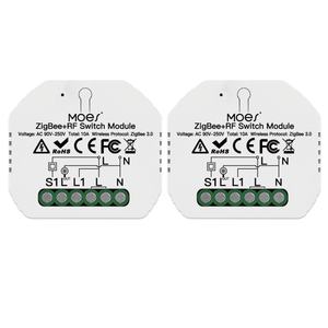 สวิตช์ไฟ<span class=keywords><strong>3</strong></span>.0อัจฉริยะ Tuya ZigBee <span class=keywords><strong>2</strong></span>ช่อง<span class=keywords><strong>3</strong></span>ทาง EU UK มาตรฐาน WIFI สวิตช์ไฟ Google Home Alexa - Product Image 4
