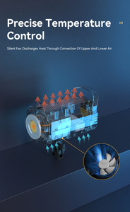 Luz LED de Video Regulable de 300W, Bicolor 3200K-5700K, Iluminación de Estudio Fotográfico con Control Remoto para <span class=keywords><strong>Youtube</strong></span>, Lámpara de Relleno para Maquillaje - Product Image 6