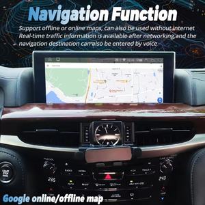 Reproductor Multimedia para Auto con Android 15 de 128GB, Estéreo para LEXUS LX570 2016-2019, CarPlay, Reproductor de Video de 12.3'' con DSP - Product Image 2