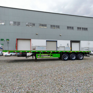 Meilleur Prix Vercoe 30 40 50 Tonnes 2 3 4 Essieux Semi-Remorque Plateau Conteneur 48 Ft 40 Ft 20 Ft à Vendre - Product Image 3