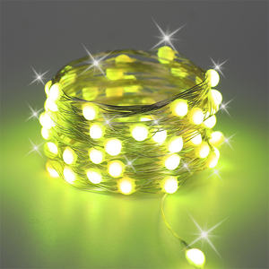 Tira de luces LED inteligente Tuya, guirnalda de alambre de cobre con wifi para el hogar, árbol de Navidad, cortina de boda, decoración de fiesta, iluminación de vacaciones - Product Image 5