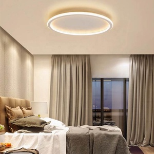 Lámpara de techo LED minimalista moderna ultrafina para dormitorio, sala de libros, pasillo, balcón, cubierta acrílica y base de hierro - Product Image 3