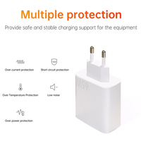 Chargeurs de téléphone portable et adaptateurs de charge rapide super rapide 65W Type C certifiés KC CB de Corée, en gros, avec logo OEM, pour Samsung Laptop