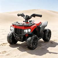 Quad électrique pour enfants 6V 4.5AH avec batterie, jouet à conduire, moteur 380, quatre roues motrices, avec lumières et musique, pour garçons et filles de 2 à 6 ans
