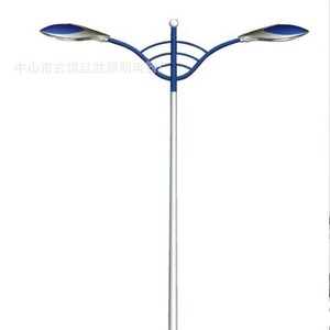 Farola Solar de Doble Cabezal LED de Aleación de Aluminio 12V con Celda Solar Monocristalina, 50000 Horas, 5 Años de Garantía - Product Image 3