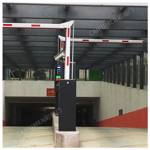 Barrière articulée à bras relevable avec limite de hauteur, bras pliable pour parking souterrain - Product Image 5