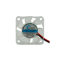 Mini ventilateur de refroidissement 30x30x10mm, ventilateur axial DC transparent sans balais pour imprimante 3D, routeur et petits appareils