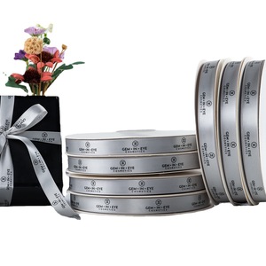 2025 nuovo Logo personalizzato serigrafia stampata in oro che timbra nastri personalizzati di marca <span class=keywords><strong>nastro</strong></span> in poliestere - Product Image 2
