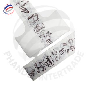 Support de Gobelets Personnalisable en Plastique HDPE Jetable 16/22oz avec Motifs Imprimés (Café ou Fruits) – Porte-Sacs à Café ou Jus à Emporter - Product Image 6