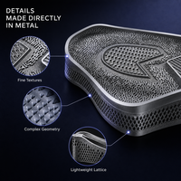 Insert de ventilation microporeux imprimé en 3D sur mesure SLM avec acier inoxydable AlSi10Mg/316L pour la solution des défauts d'injection des moules de chaussures EVA