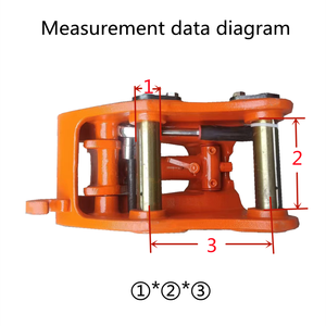 Attacco Rapido per <span class=keywords><strong>Mini</strong></span> Escavatore di Alta Gamma Kx15 Pc18 E17 EX17 con Servizio di Lunga Durata, Accessori per Micro Escavatori - Product Image 4