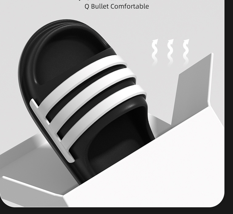 Summer Beach Slippers Fashion Casual Flip-flops House Bath Slipper Unisex EVA Slides Shoes