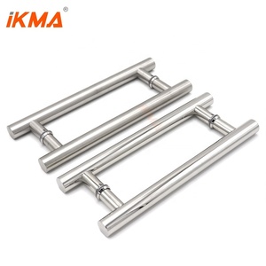 Tay nắm cửa kính kiểu thang thẳng, gắn hai mặt, chất liệu thép không gỉ đánh bóng 201/304/316 - Product Image 6