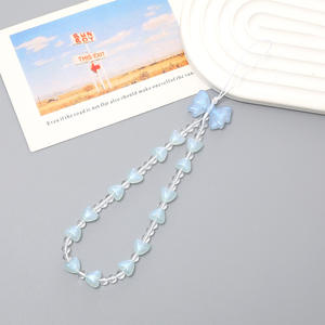 Mode coloré téléphone portable chaîne acrylique arc rond perlé téléphone bracelet pour femmes filles coque de téléphone chaîne <span class=keywords><strong>bijoux</strong></span> cadeau - Product Image 6