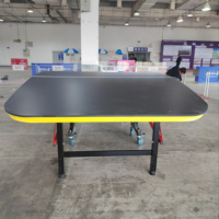Table de Tennis de Table/Football Pliable Imperméable en SMC pour Extérieur/Intérieur, Couleur Personnalisable