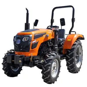 Factory Hot Sale 4wd 4x4 30hp 50hp 80hp 120hp Mini Farm Tractors Agriculture Farm Machinery Cheap Farm Tractor
