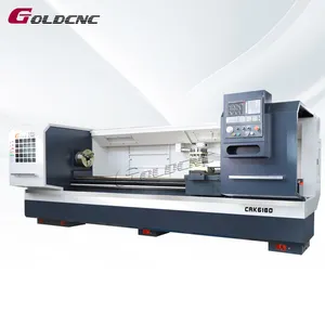 GOLDCNC CNC Metal torna makineleri CAK6180 güvenilirlik ağır CNC torna makinesi