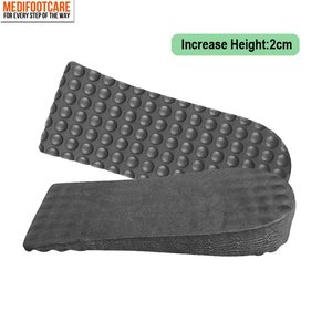 Solette Ortopediche Regolabili <span class=keywords><strong>per</strong></span> Aumento Altezza Tallone, Cuscinetti Anti-Shock <span class=keywords><strong>per</strong></span> Fascite Plantare e Dolore al Tallone - Product Image 2
