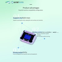 Terminal de lecture de cartes intelligent pour cage de frappe avec Wi-Fi et écran LCD pour système de chargement et de contrôle des jetons de frappe pour les membres