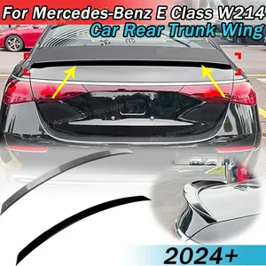 ชุดแต่งปีกท้ายรถสำหรับ W214 E260 E300 E53 E63 2024 + สำหรับ AMG สปอยเลอร์ท้ายรถ - Product Image 1