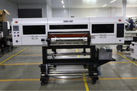Machine d'impression de films TPU pour autocollants UV, rouleau de 60 cm, 3 têtes I3200, imprimante UV DTF