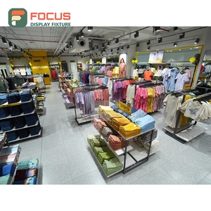One-Stop Service Retail Outlet Stainless Steel Display Counter Odm Supplier Fashion Store - Product Image 3