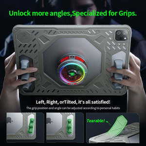 Étui de protection pour tablette iPad Pro Gamer PLEXTONE GP60 MarkIII, étui en silicone pour iPad 11 pouces pour iPad Pro 2018/2020/2021/2022/2024 - Product Image 5