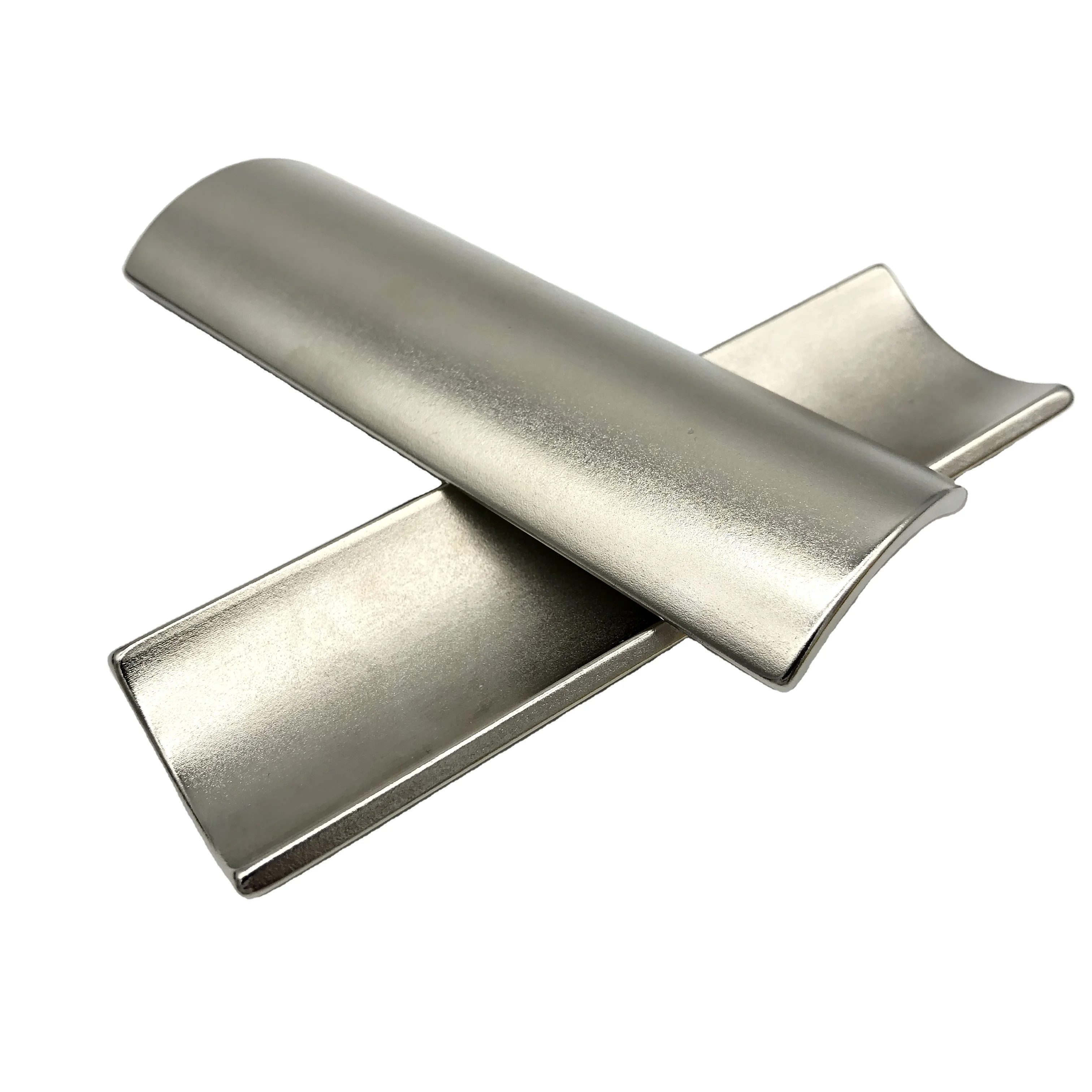 Custom Super Strong Magnetic Material Arc Segment Shape N52 Neodymium Magnet Arc Magnet For Speaker
