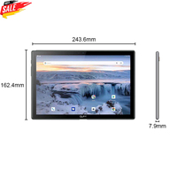 Nouvelle tablette PC Android 15 Allwinner de 10,1 pouces, 3 Go de RAM, 32 Go de stockage, écran IPS 1280x800, WiFi, GSM 4G LTE, USB-C, batterie 6000 mAh, double SIM