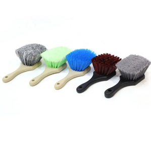 Cepillo de Acero Inoxidable de Grado Industrial con Cerdas Verdes para Lavado de Cabello y Limpieza de Ruedas de Automóviles, 75 mm, OEM KHC, Garantía de 3 Años - Product Image 6