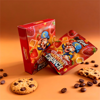 Sachet Doypack en Mylar de Qualité Alimentaire et Boîte Combinée avec Fermeture Éclair Refermable pour Cadeaux de Noix et Bonbons - 3,5 Sachets