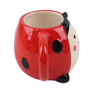 Tazza in Ceramica a Forma di <span class=keywords><strong>Coccinella</strong></span>, Design Creativo Animale per Caffè e Tè, Ideale per Bambini e Regalo - Product Image 4