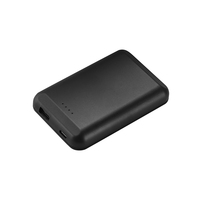 Batterie externe magnétique sans fil certifiée CE Rohs FCC, mini 5000 mAh, chargeur portable certifié avec câble USB C