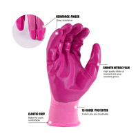 Gants de sécurité industriels certifiés EN388, antidérapants, multi-usages, enduits de nitrile, pour le travail et le jardinage, en nylon, personnalisables en vrac