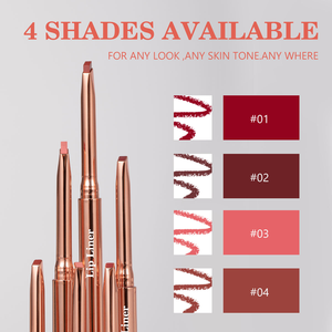 Maquillage étanche à la transpiration cosmétiques de haute qualité longue durée crémeux lisse pour les lèvres <span class=keywords><strong>Rose</strong></span> doré Lip Liner - Product Image 2