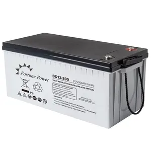 Séparateur de batterie agm pour batterie au plomb 12v 200ah batterie au plomb