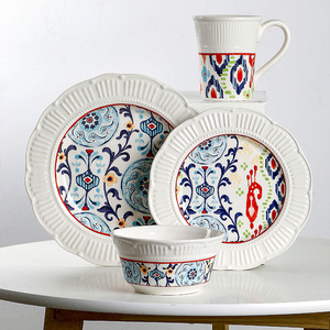 ชุดอาหารเซรามิกขายดี คุณภาพสูง พร้อมลวดลายวาดมือ - Product Image 6
