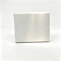 Boîte d'emballage de savon personnalisée écologique, boîte rigide blanche avec poignée, boîtes cadeaux pour artisanat fait main, boutique