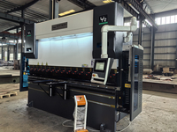 Presse plieuse hydraulique CNC entièrement automatique synchronisée WE67K 320T-3200 avec formage des extrémités pour le pliage de tôles d'acier