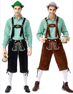 <span class=keywords><strong>Disfraz</strong></span> de fiesta para adultos Hombres <span class=keywords><strong>Oktoberfest</strong></span> Pant Beer Bar Lederhosen Alemania Beer Festival <span class=keywords><strong>Disfraz</strong></span> - Product Image 2
