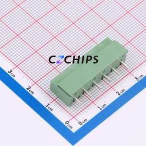 C50126V-6P0G56 <b>Screw</b> Terminal <b>Block</b> Through hole Component (THT),P=5mm Connector 1x6P 5mm 6P 1 - Product Image 2