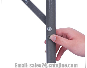 Modern 183cm 6FT HDPE <strong>Folding</strong> Picnic <strong>Table</strong> Durable PP Fold-in-Half Banquet <strong>Table</strong> Handle for Kitchen Camp Party Villa <strong>Dining</strong> - Product Image 6