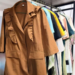Jupe de tailleur d'occasion pour <span class=keywords><strong>femme</strong></span>, Nouvelle collection <span class=keywords><strong>été</strong></span> 2026, Haut de gamme, <span class=keywords><strong>Robe</strong></span> professionnelle élégante, Idéale pour le bureau, Vêtements de seconde main - Product Image 5