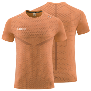 Custom <b>Men</b> Short Sleeves Vintage Style Gym Clothing Quick Dry Under <b>Base</b> <b>Layer</b> Compression Sports Tops Spandex Rash Guard Shirts - Product Image 3