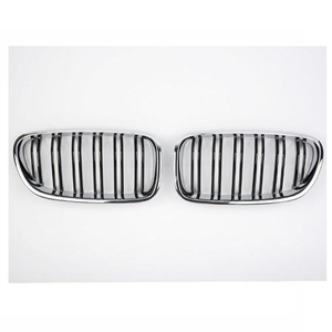 <span class=keywords><strong>Calandre</strong></span> de pare-chocs de voiture à double lamelles chromées adaptée à la <span class=keywords><strong>BMW</strong></span> Série 5 F10 F11 F18 2010-2017 Grille avant en maille de voiture - Product Image 2