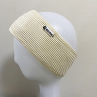 Bandeau gaufres de spa visage en coton, logo personnalisé, bandeau avec fermeture velcro réglable, pour salon de beauté et douche, pouces